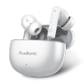 Audionic Airbud 495 Wireless Earbuds | 40Hr Long Battery Budget Earbuds | Quad MIC Noise Cancelling Earbuds For Calling | Gaming Mode 50ms Low Latency | BT 5.3 USB-C TWS. 