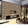 3D Wall Paper Brick Stone Rustic Effect Self-adhesive Wall Sticker Home Decor. 