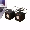 E-SONIC Mini USB Laptop Speakers Wired Laptop Speakers 2.0 Channel Small Computer Desktop Speakers Desktop Speakers for PC. 