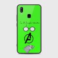 Vivo Y91 Cover - SkinLee HQ Infinity Glass Case (Soft) - I am a simple woman - SKINLEE-620-1-897-270. 