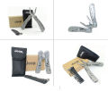 9 in 1 Stainless Steel Multitool Small Pocket Size Multifunctional Multitool Plier Pocket Size Light Weight Survival Tool Gadget Kit With 11 Piece Bit Set Screwdrivers White Multi Tool All In One For Multipurpose IMulti-Tool Kit for All type of situations. 