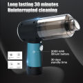3 in 1 car Vacuum Cleaner blower and baloon pump - Powerful Rechargeable Multi-functional and Wireless - Mini Vacuum Cleaner for Carpet, Car, Home, Office, Pet Hair, Sofa - Keyboard Cleaner - Mini Air Blower. 