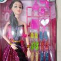 Barbiee Girl Doll With Many Shoes. 