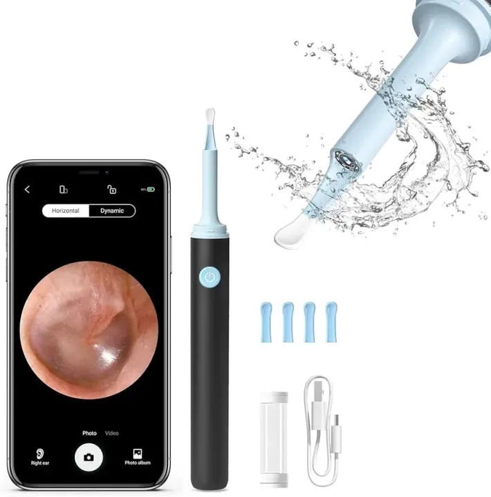 Professional Wireless Ear Camera Cleaner | Smart Visual Ear Pick | HD ...