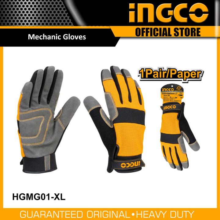 Ingco Mechanic gloves XL