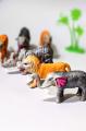 Jungle Animal Toys For Kids - Wild Zoo Toys Animal For Boys Girls - 7 & 14 Pieces Set. 