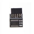 TPM 2.0 Encryption Security Module Remote Card LPC-12PIN Module. 