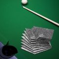 12pcs Billiard Pool Table Cushion Facings Rubber Facings Replacement Easy Clean Snooker Table Accessories Replacement Pad. 