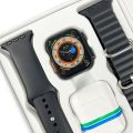 I8 ULTRA Pro Max Series 8 Smartwatch  New Arrival with Free Earbuds & Extra Strap 2 In 1 water proof Full HD Touch Screen 2023 popular Fashion for boys & girls Bluetooth call All Sports Fitness & Health Mode Answer Call. 