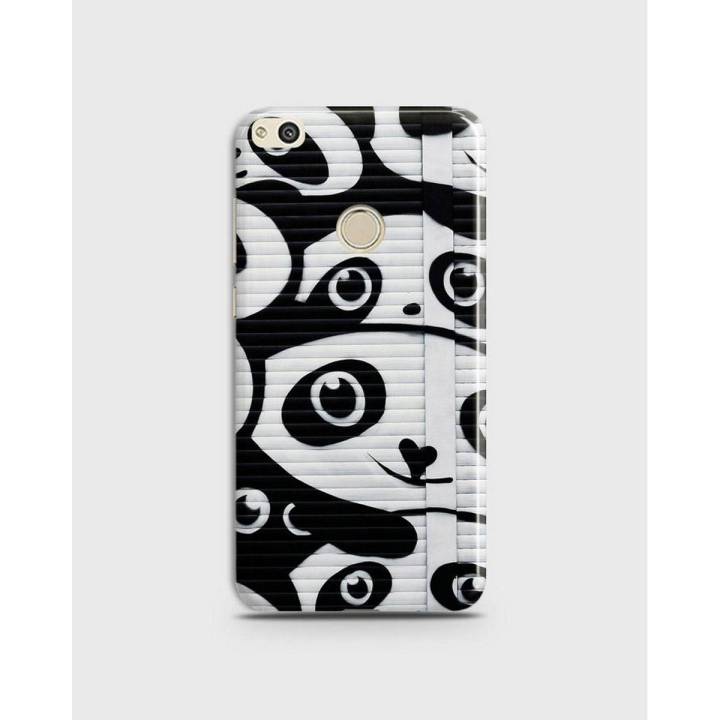 Huawei P8 Lite (2017) 3D Hard Cover Case Panda Style- 1 Cover 2018