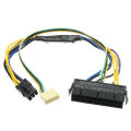 ATX PSU Power Cable 24P to 6P for HP Z220 Z230 SFF Mainboard server Workstation Black. 