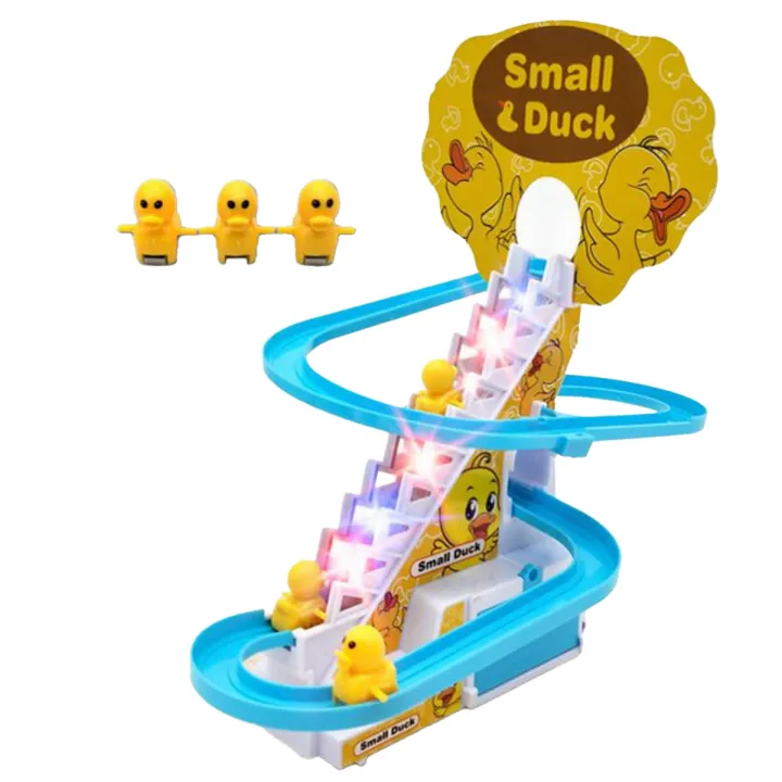 Small%20Ducks%20Climbing%20Toys,%20Electric%20Ducks%20Chasing%20Race%20Track%20Game%20Set,%20Playful%20Roller%20Coaster%20Toys%20with%203%20Duck%20LED%20Flashing%20Lights%20&%20Music%20Button,%20Fun%20Duck%20Stair%20Climbing%20Toys%20for%20Toddlers%20and%20Kids%20-%20Image%202