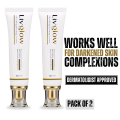 Pack of 2 Livglow Skin Brightening Cream -30g - (For Men & Women) Protection from premature skin ageing, Lighten the Skin, Reduces dark spot & Blemishes.. 