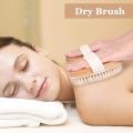 Dry Brushing Body Brush - Best for Exfoliating Dry Skin,Lymphatic Drainage and Cellulite Treatment - Organic Spa Exfoliation and Massage Scrub Brush for Men and Women. 