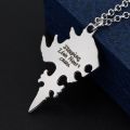 Final Fantasy VIII Necklace Sleeping Lion Heart Griever Squall Leonhart Lion Head Necklaces Pendants Fashion Game Jewelry. 