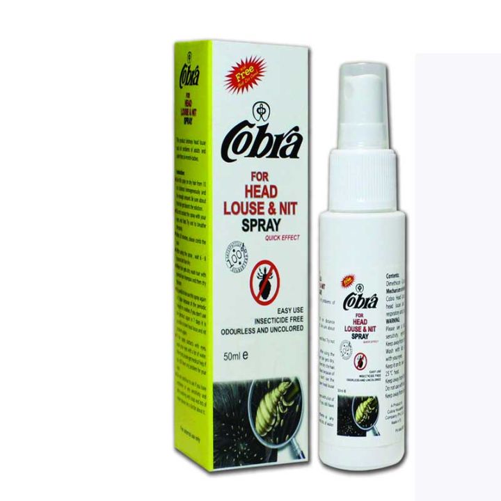 100% Original Cobra Anti Lice Hair Spray 100ml in Pakistan