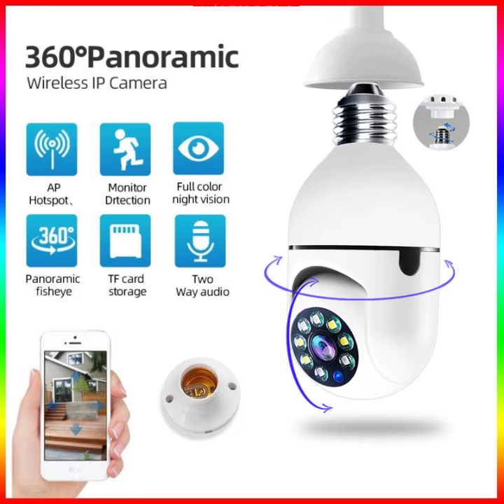 wifi security PTZ camera 2MP 1080P HD IP wifi camera v380 pro app 360 rotation Day and night full colour HD camera