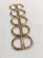 10,20,pcs Gold D-Ring Buckle for Belts, Bags, Purses and Crafting Jewelry | Sturdy Metal Ring for Straps & DIY Projects. 