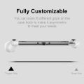 Skull & Co. Grip Case Nintendo Switch OLED Dockable Transparent Protective Cover Case with Replaceable Grips [No Carrying Case]. 