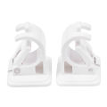NYT 2Pcs Self Adhesive Curtain Rod Bracket For Hanging Net Curtain Voile Party Decor. 