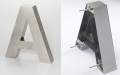 Metal 3D Sign Letters 6 inches only For Wall. 