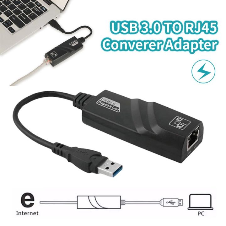 USB 3.0 to RJ45 Gigabit Lan 10/100/1000 Ethernet Adapter USB3.0 Lan Card