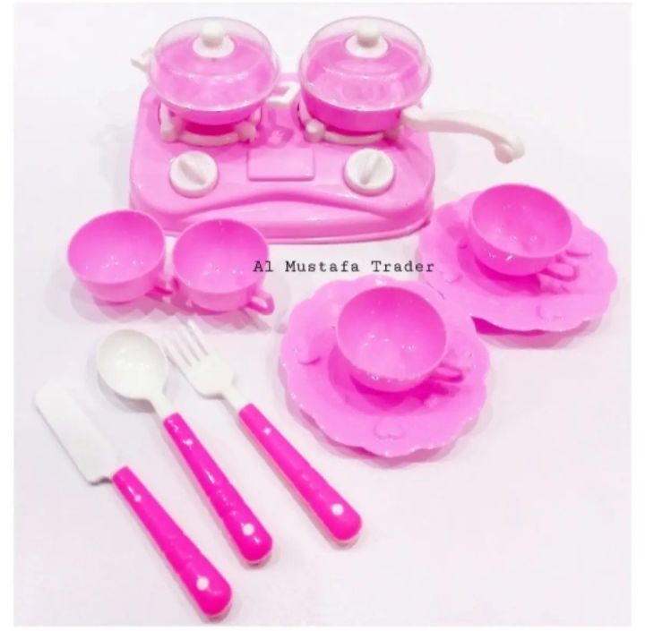 Pink Kitchen Toy Pretend Play Playsets Kitchen Toys