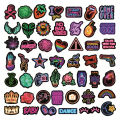 Neon Sign Decals Exquisite Pattern Neon Stickers Motorcycle Phone Car Graffiti Sticker. 