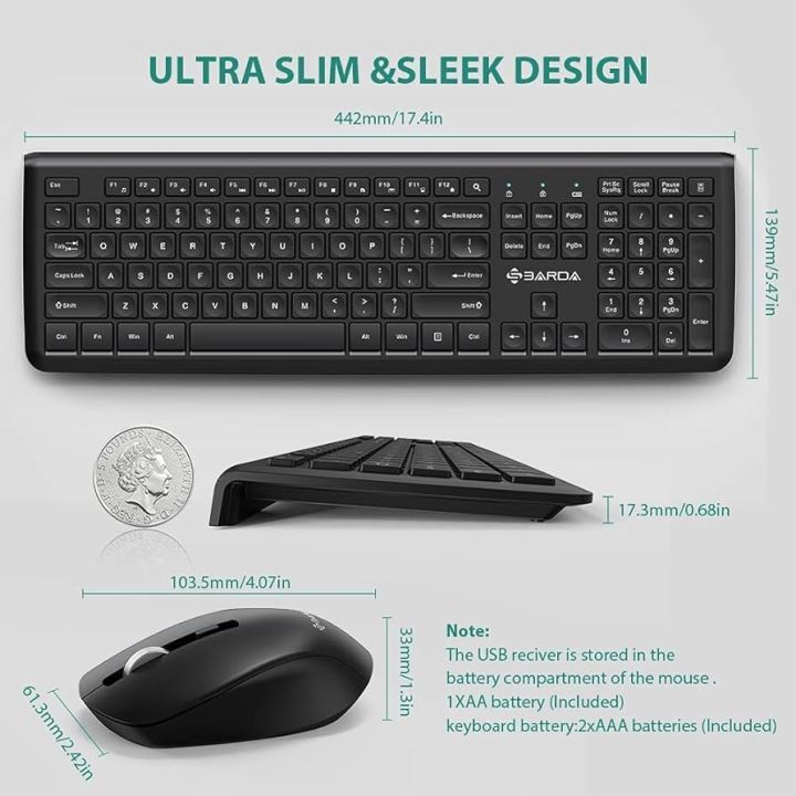 Wireless%20Keyboard%20and%20Mouse%20Set,%20SBARDA%202.4%20GHz%20Wireless,%20Full%20Size%20Compact%20Silent%20Computer%20Keyboard%20and%20Mouse%20with%2013%20Multimedia%20Shortcut%20Keys%20for%20Computer,%20PC,%20Desktop,%20Laptop%20-%20Image%206