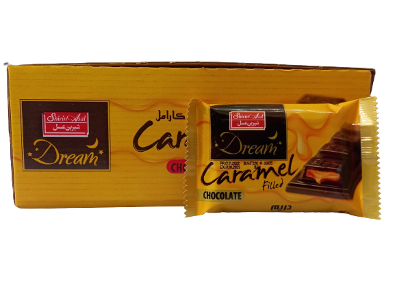 (24 pcs) (4 Finger) Dream Caramel Filled Chocolate