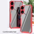 Tokifu OPPO Reno 8T 5G Casing Hard Case Clear Lens All-inclusive 4 Sides TPU Reinforced Corners Shockproof Back Cover. 