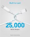 Anker Power Line III 6ft 1.8 m USB-C to USB-C Cable 100W - White. 