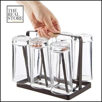 Metal%20Glass%20Holder%20Stand%20with%206%20Placements%20Lightweight,%20Space-Saving%20Kitchen%20Organizer,%20Trendy%20Design,%20Durable%20Quality,%20Brand%20Warranty%20-%20Image%205