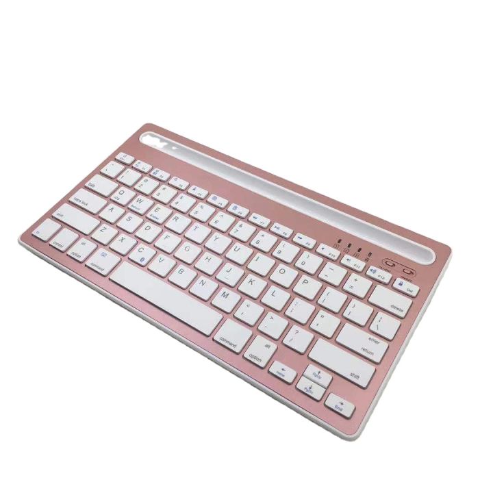 Wireless%20Bluetooth%20Keyboard%20with%20Phone/Tablet%20Holder%20Slot%20%7C%20Slim%20Ergonomic%20Design%20%7C%20Rechargeable%20Battery%20%7C%20Multi-Device%20Pairing%20%7C%20Silent%20Keys%20%7C%20Compatible%20with%20Android%20iOS%20Windows%20Mac%20%7C%20Portable%20&%20Lightweight%20%7C%20Ideal%20for%20Office%20&%20Travel%20Use%20-%20Image%204