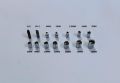 15 Pcs 4-14mm T Type Wrench Adapter Socket Set 1/4 Inch Drive Hex Bit Socket Set for Car,  Motorcycle Repair Tools, Only T Type Wrench Also Available.. 