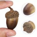 Cheap 20pcs 3cm Acorns Mini Artificial Foam Fruits and Vegetables Berries Flowers For Wedding Decoration. 