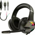 BEEXCELLENT GM7 PRO GAMING HEADSET WITH NOISE CANCELLING GAMING MIC, STEREO SURROUND SOUND, RGB BACKLIGHT FOR LAPTOP, NOTEBOOK, PC, PS4, PS5, MACBOOK AND ETC. 