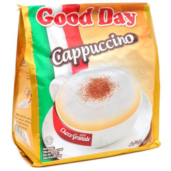 New Good day cappuccino Instant Coffee Indonesia- (20 pieces)