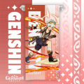 Anime Genshin Impact Cosplay Towels Kazuha Baal Yoimiya Ayaka Zhongli Xiao Eula Kokomi Face Bath Towels Fans Collection Gift. 