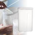 Airtight Food Storage Box Stackable Sealed Can for Coffee Bean Rice Cookie. 