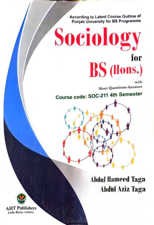 SOCIOLOGY FOR BS HONS TAGA