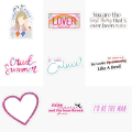 25/50pcs LOVER Taylor Swift sticker pack of new aesthetic pop music album for all swiftie fans ideal for journal guitar decor etc. 