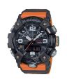 Casio G Shock Mens Carbon Core Guard Black/Orange Step Tracker Bluetooth Dual Time Analog-Digital Orange Resin Band Watch-GG-B100-1A9DR. 