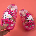 Children's slippers, summer babies, boys, anti slip internet celebrities, Captain America, kindergarten soft soles, indoor bathroom cool shoes. 