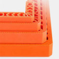 Right Angle Locator 90° Plate Splicing Fixator Orange L-Shaped Square Corner Code Woodworking Scriber Marking Ruler. 