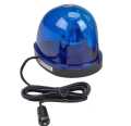Cad Revolving Warning 12V Emergency Warning Light With Magnate Mount Teardrop Style Blue. 