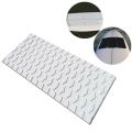 Surfboard Deck Traction Board Eva Anti-Skid Pad Adhesive Anti-Skid Deck Pad for Boat Deck,Kayaking,Surfboard,Vertical Paddle Board,Skimboards - White. 