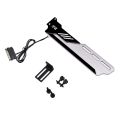 EZDIY-FAB Auto RGB Rainbow Only GPU Holder Colorful RGB Graphics Card GPU Support Video Card Holder Bracket, Video Card Sag Holder/Holster Bracket. 
