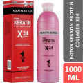 Keratin Botox Extra Keratin Professional X24 Layer 1 Day Keratin Protein Collagen 1000ml. 