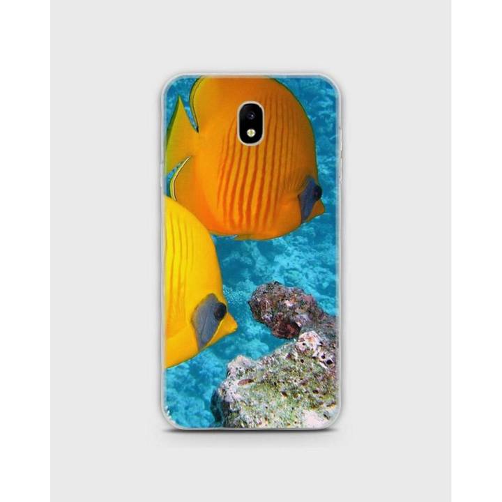 J720 Case Cover Hybrid Soft- Samsung Fish Style - 1Cover2500